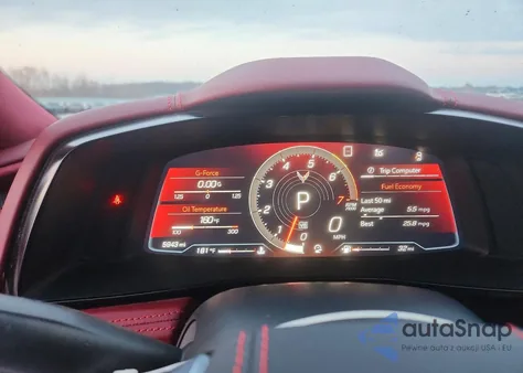 2020 Chevrolet Corvette Stingray 3Lt z USA, uszkodzony, nr VIN 1G1Y83D45L5112044